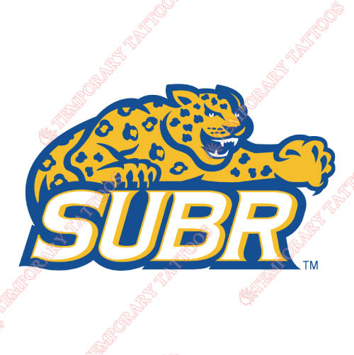 Southern Jaguars Customize Temporary Tattoos Stickers NO.6280